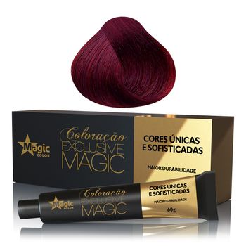 Coloracao-Exclusive-Magic---6_62---Loiro-Escuro-Vermelho-Violeta---60g